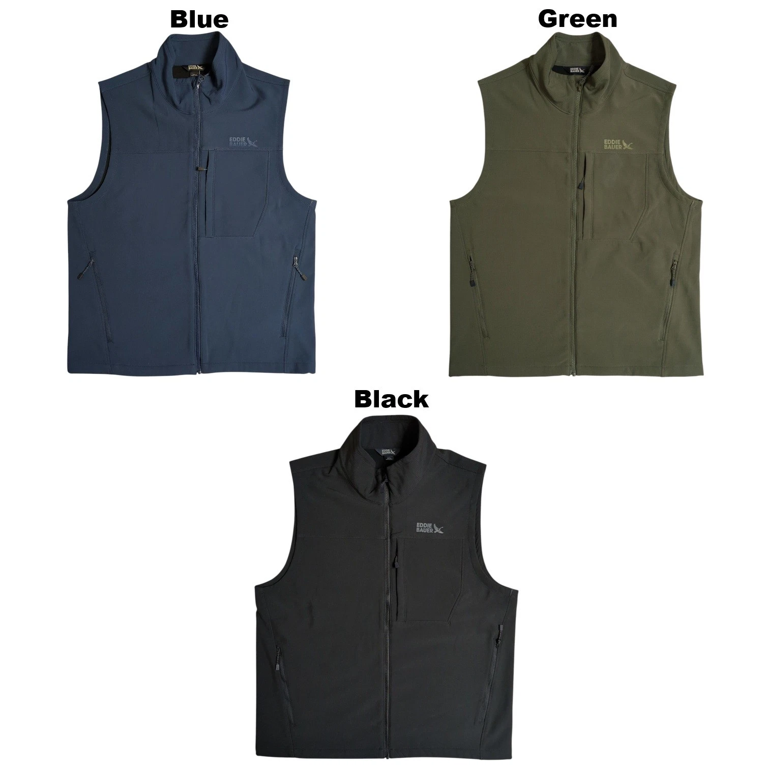 Eddie Bauer Men's Lightweight Full Zip Softshell Vest
Opens in a new window or tab