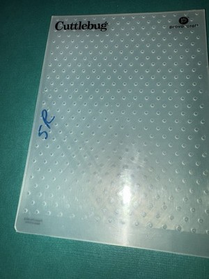 Cuttlebug Provo craft Dotted Swiss