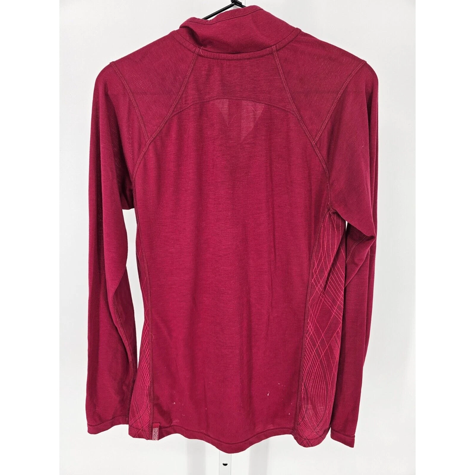 outdoor-research lightweight athletic 1/4 zip pullover jacket