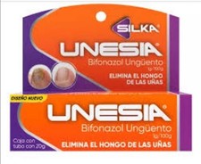 UNESIA CREMA PARA UÑAS AMARILLAS MAL OLOR COMEZON 20 GR PROTECCION MEXICO