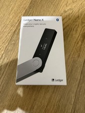 Ledger Nano x Crypto Hardware Wallet brand new 