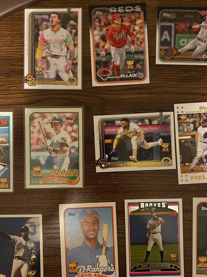 Lote de 33 cartas - Topps All Star Rookie Gold Cup - 1988 - 2025 Stars Legends - Imagem 2 de 4