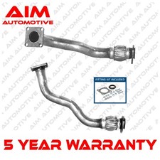 Exhaust Pipe + Fitting Kit Front Aim Fits VW Golf 1991-1995 Passat 1991-1995 1.8