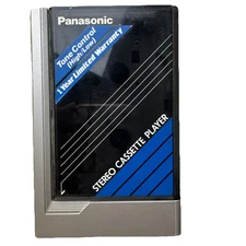 Vintage Panasonic RQ-J72 Stereo Cassette Player ONLY TESTED AND WORKS E1