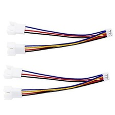 Gebildet Formed Mini 4 Pin to Dual Standard 3 Pin/4 Pin PWM GPU Fan Adapter