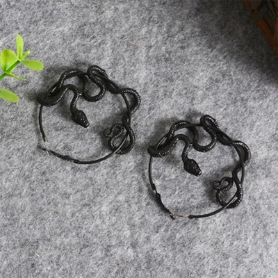 Boucl Doreil Dragon Boucle D'oreille De Refroidissement Earbose Serpent Créatif - Photo 1/4