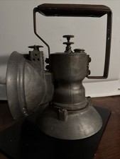 Vintage Union Carbide Oxweld Model A Carbide Railroad Inspectors Lamp