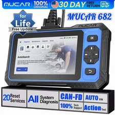 2025 MUCAR 682 Bidirectional All System OBD2 Scanner Diagnostic Tool Code Reader