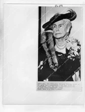 o33771 1961 orig photo U.S. President Woodrow Wilson's widow Ellen Axon Wilson o