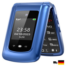 GSM Seniorenhandy Klapphandy ohne Vertrag 2 4 Zoll Dual Display Großt