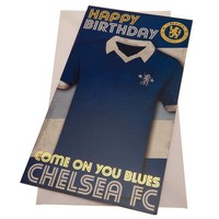 Chelsea Fc - Birthday Card Retro - Cards Gift Wrap - F300Z