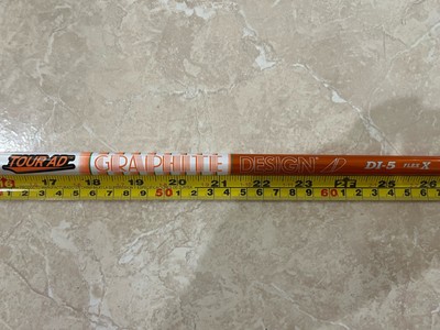 Graphite Design Tour AD DI 5 X Stiff Driver Shaft Uncut Choose Adapter