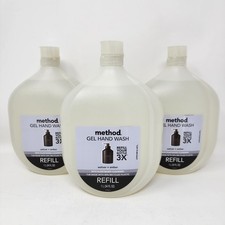 Method Gel Hand Wash Refill, Vetiver + Amber, 1 Liter Tub, 34 fl oz (3 Pack) 0.83 per fl oz