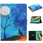 Colored Drawing Pattern Horizontal Flip Leather Case with Holder & Card Slots &