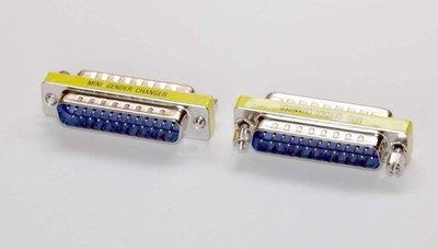 DB25 Male to Male Slimline Gender Changer