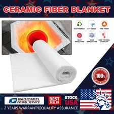 Hgih Quality NEW 10mm Ceramic Fiber Blanket Insulation 8 Thermal Ceramic 2500F