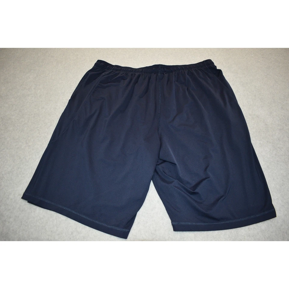 Under Armour Gym Shorts Workout Mens Size 3XL With Pockets Performance Blue - Image 4 of 4