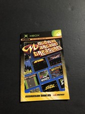 midway arcade treasures xbox Manual Only