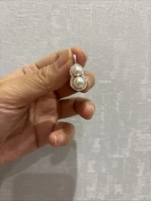 Authentic Akoya Pearl Necklace Pendant S925 Silver 