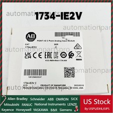 New Allen-Bradley 1734-IE2V 2 Point Analog PLC Input Module 1734IE2V US Free Tax