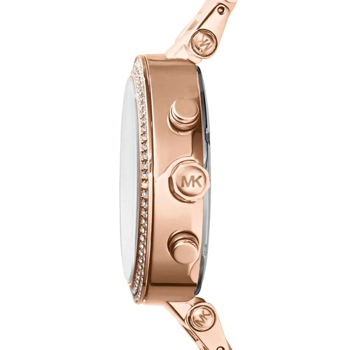 MICHAEL KORS MK5896 Parker Rose Gold Stainless Chrono Ladies Womens Watch 39mm - Picture 4 of 7