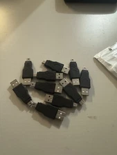 USB 2.0 A Male to Mini B 5-pin Male Adapter Converter Connector X10