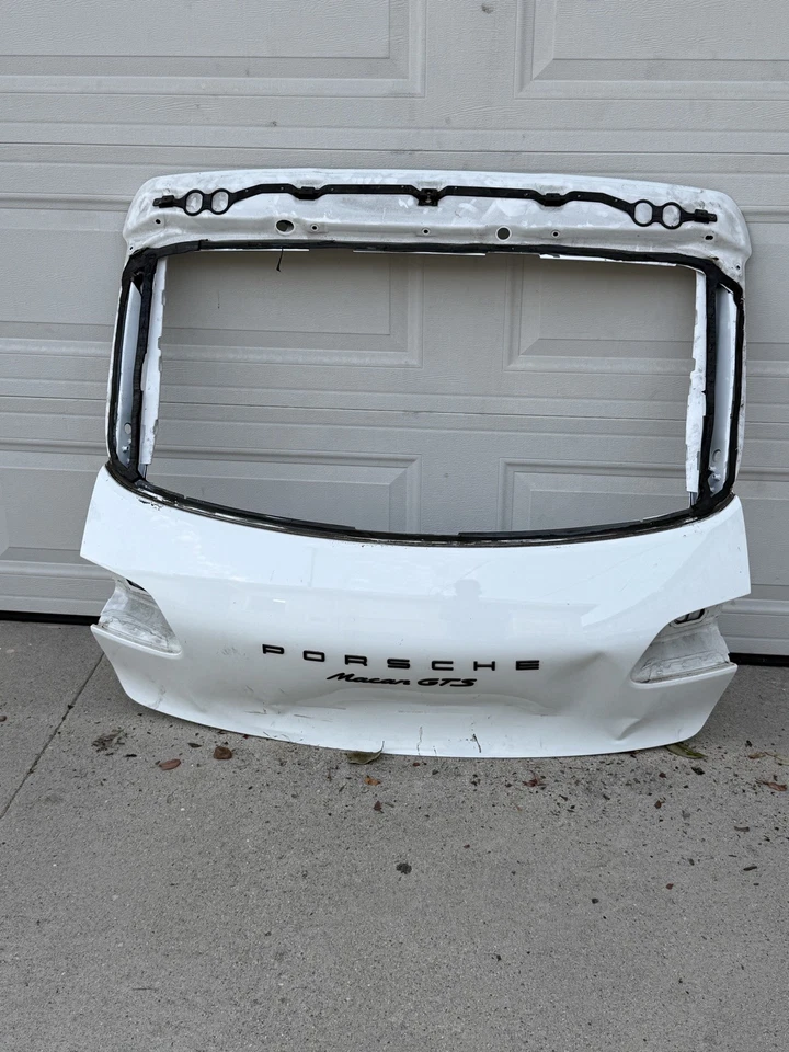 Puerta levadiza Porsche Macan 2015 2016 2017 2018 2019 95B827399 blanco OEM Foto 3 de 3