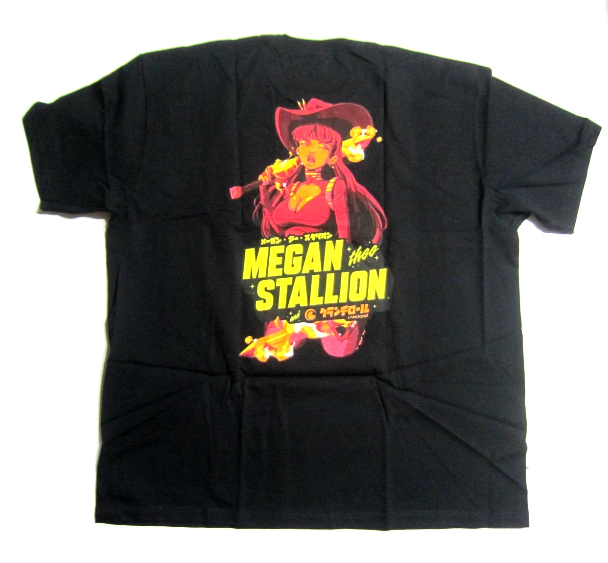 Megan Thee Stallion Meg The Crunchyroll Anime Double Sided T-Shirt Men’s 2XL