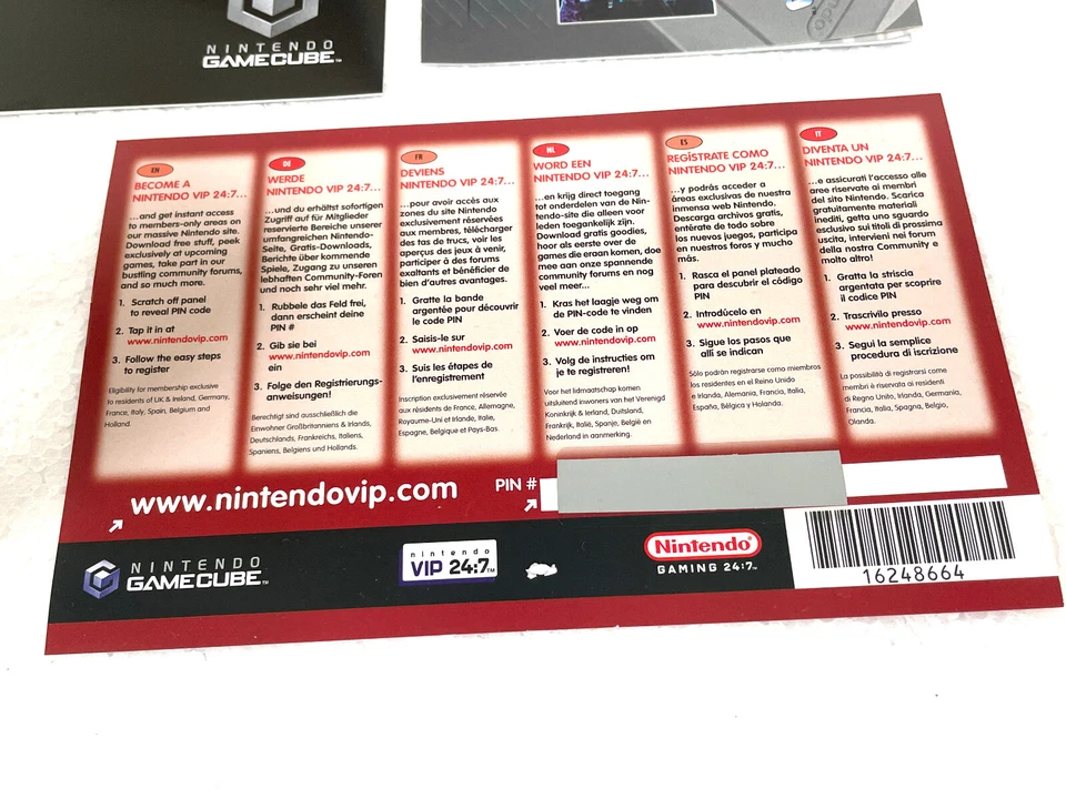 Paper Mario Die Legende vom  Nintendo GameCube Wie Neu Komplett+ VIP Code NEU! - Bild 4 von 4