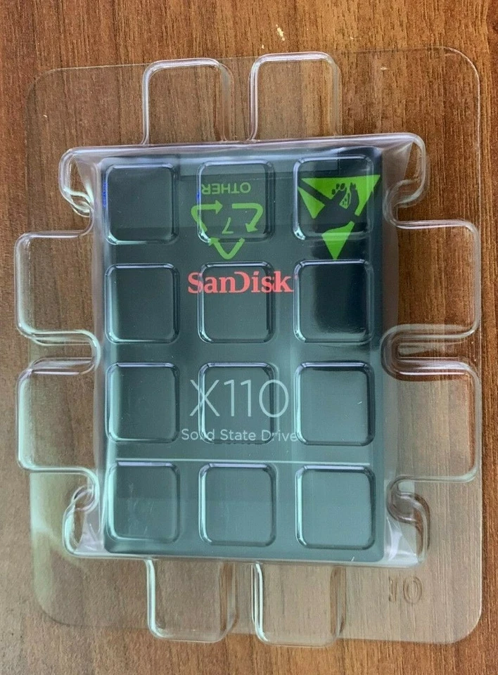 NEW SanDisk SSD X110 2.5" SATA 256GB SD6SB1M-256G-1022I SSD  - Image 2 of 4