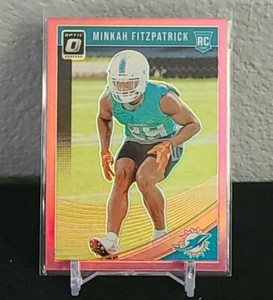 2018 Donruss Optic Minkah Fitzpatrick RC #103 Pink Holo