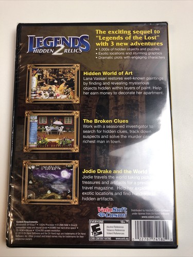 Legends 2 Hidden Relics PC Game 3 Pack - Picture 2 of 4