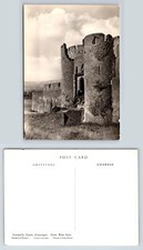 Caerphilly Castle Glamorgan Postcard Outer West Gate Vintage Photography