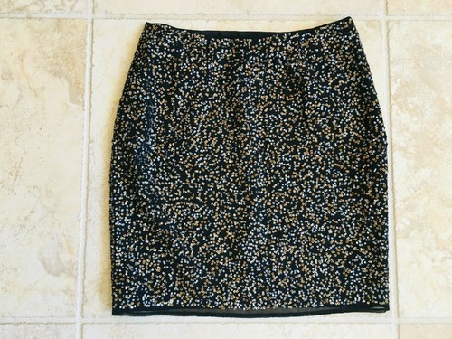 HALOGEN sequin skirt size 2