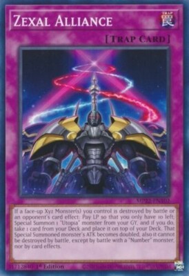 MP22-EN102 Zexal Alliance 1 Edit. Tin of the Pharaoh s Gods