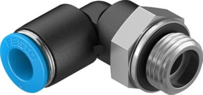 Festo 186120 Qsl-G1/4-8 Steck-L-Verschraubung, 10er Pack