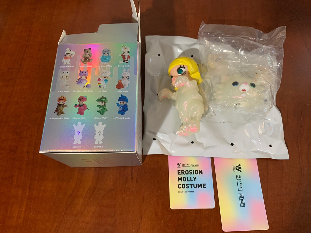 Curio Pop Mart x INSTINCTOY - Erosion Molly Costume Series Curio Pop Mart x INSTINCTOY - Erosion Molly Costume Series