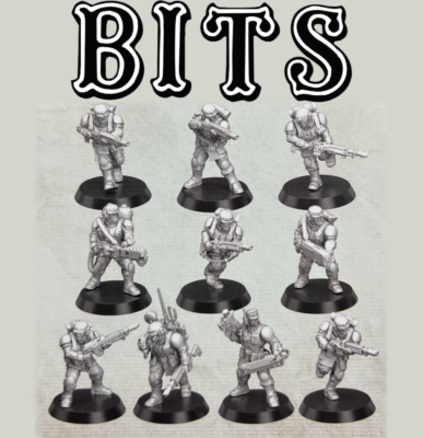Bits Cadian Shock Troops Astra Militarum Imperial Guard Warhammer