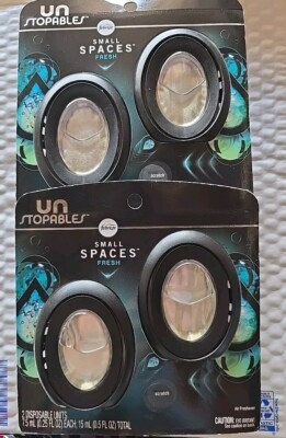 Febreze Fresh Scent Unstopables Small Spaces Air Freshener 4 Pack
