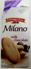 NEW Pepperidge Farm Milano Milk Chocolate Flavor Cookies