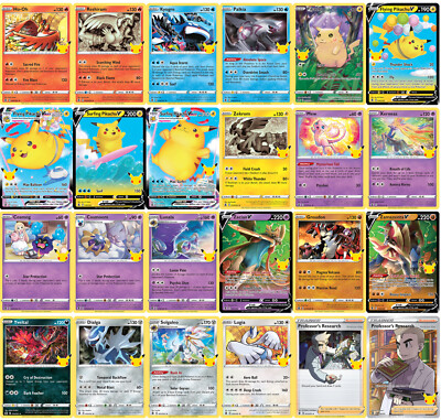 Pokemon Celebrations Charizard Pokemon Celebrations Holo & Holo Rare Cards - 25th Anniversary TCG Collectors Edition Card List Pokemon Celebrations Charizard Pokemon Celebrations Holo & Holo Rare Cards - 25th Anniversary TCG Collectors Edition Card List