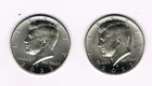 2022 P&D KENNEDY HALF DOLLARS - BU FROM U.S.MINT ROLLS
