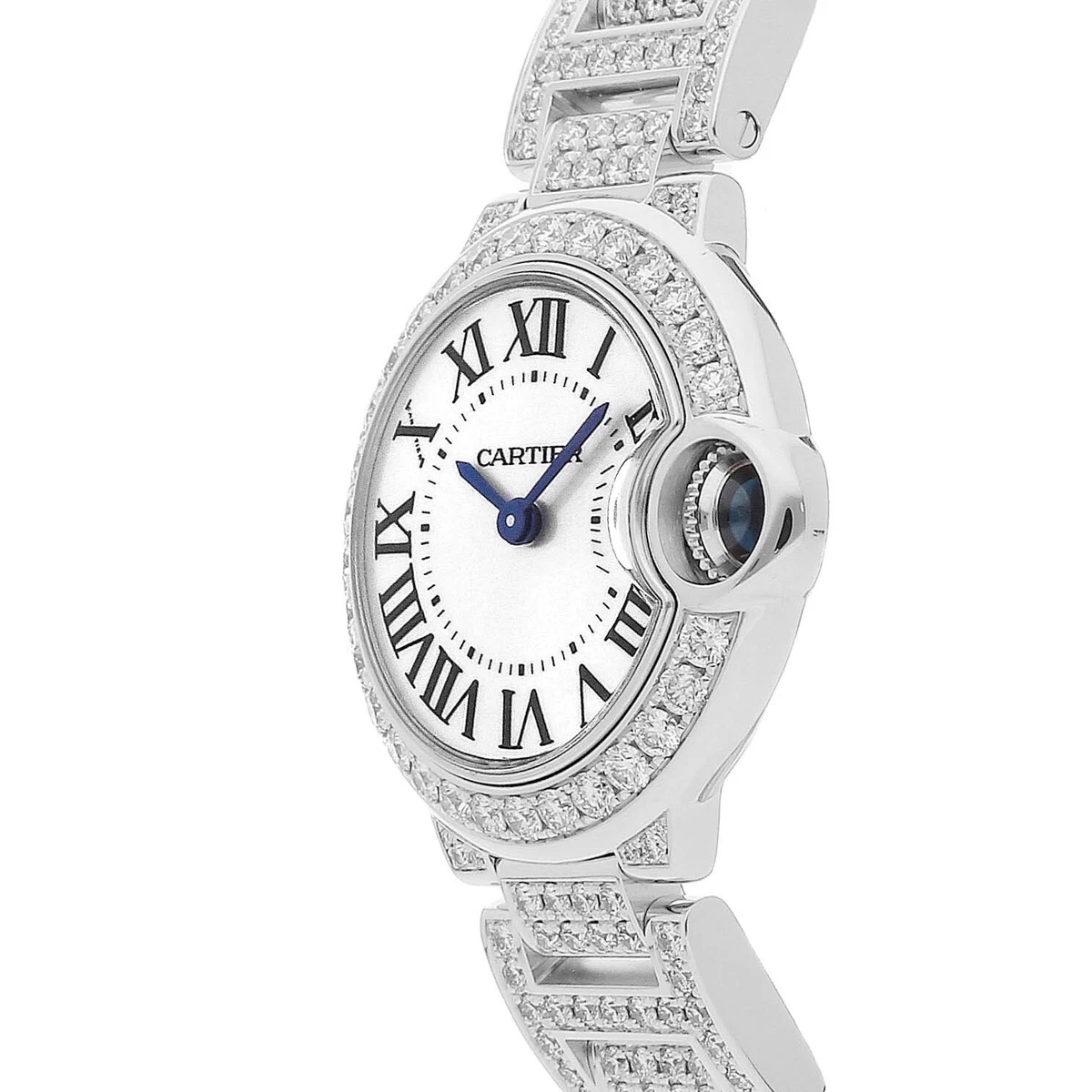 Cartier ballon bleu 28mm hotsell diamond