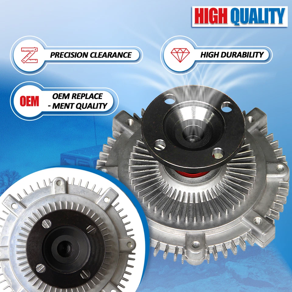 Engine Coolant Fan Clutch For 1995-2004 Land Rover Discovery Range Rover 4.0L - Image 4 of 4