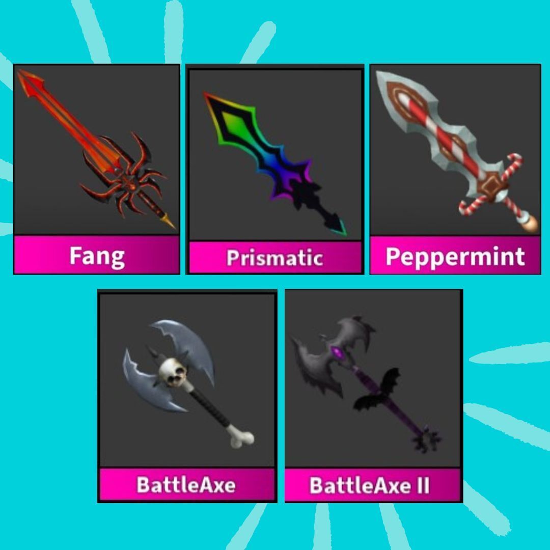 Prismatic Knife, Trade Roblox Murder Mystery 2 (MM2) Items