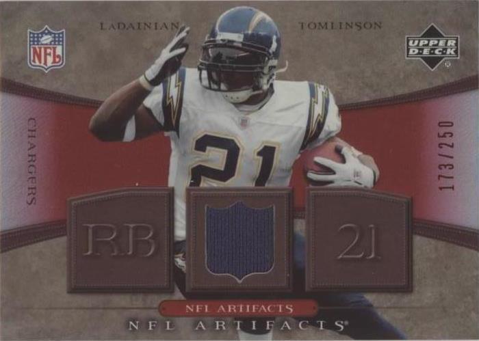 2007 Upper Deck Artifacts LaDainian Tomlinson #NFL-LT for sale | eBay