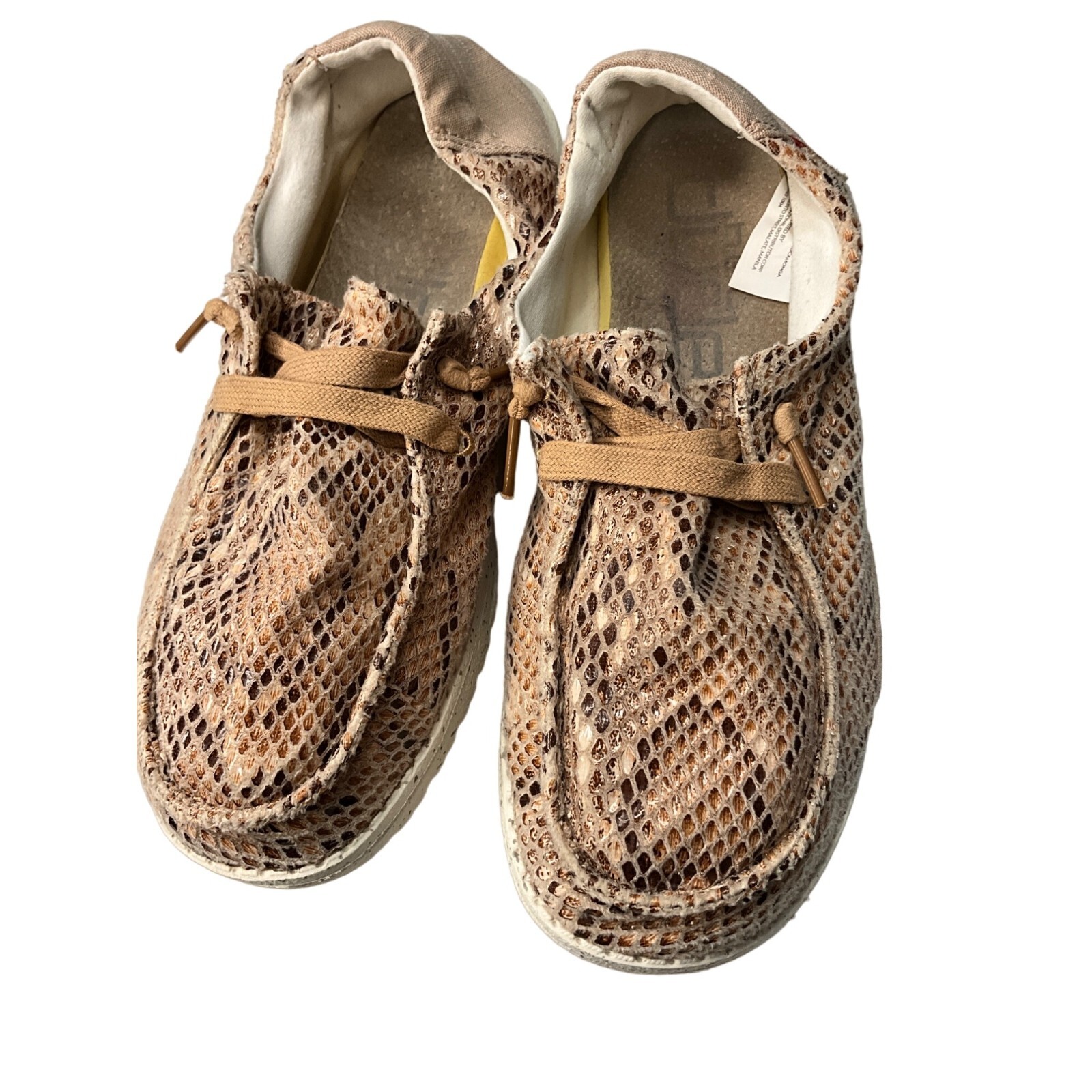 Hey Dude’s Women’s Python Light Rose Pattern Size… - image 2