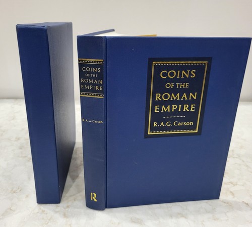 Coins of the Roman Empire by R.A. G. Carson 1990 Routledge Hardcover