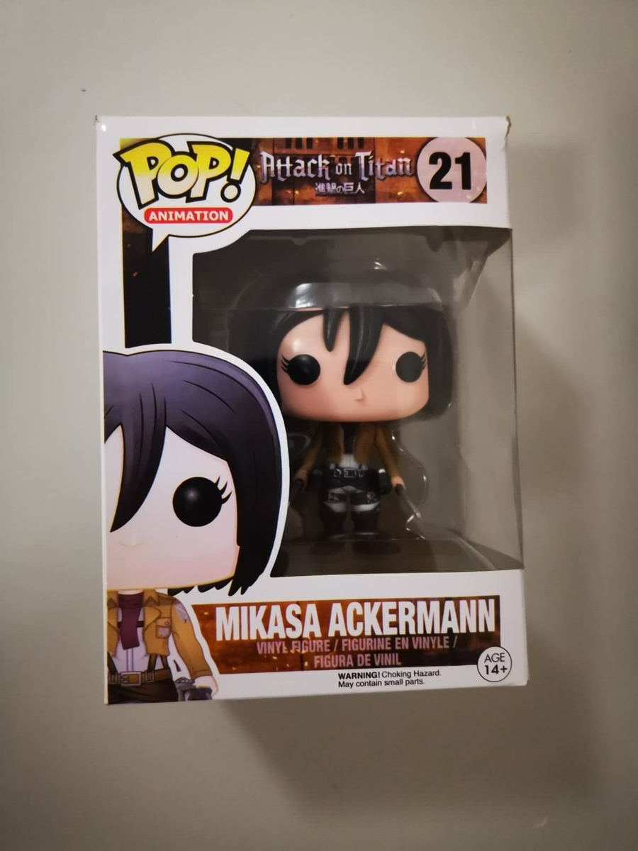 FUNKO POP! 進撃の巨人 クリスタ ヒストリア Funko Pop! Vinyl: Attack on Titan - Mikasa Ackerman #21 for