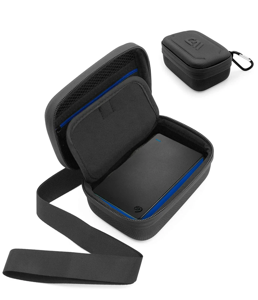 CM Hard Drive Case fits Seagate External Hard Drives and More - Carry Case Only - Image 3 of 4